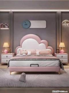 佛山大厂货，高质量仿真皮，实木床边，高密度海绵，带实木床板，全新包装，特价处理 - 天门28生活网 tm.28life.com