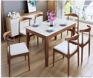 T08高级长方桌，胡桃色  1.35米带炉一桌四椅650元，现货11套。 - 天门28生活网 tm.28life.com